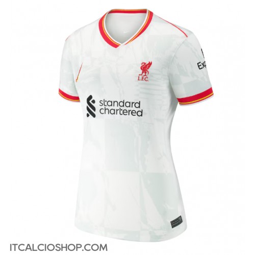 Liverpool Darwin Nunez #9 Terza Maglia Femmina 2024-25 Manica Corta